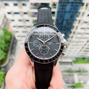 Tissot V8 Black Chrono Watch